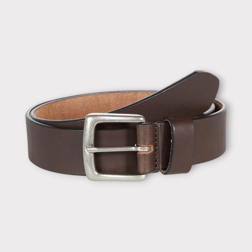 Mens Florsheim Lincoln Belt. Brown Leather